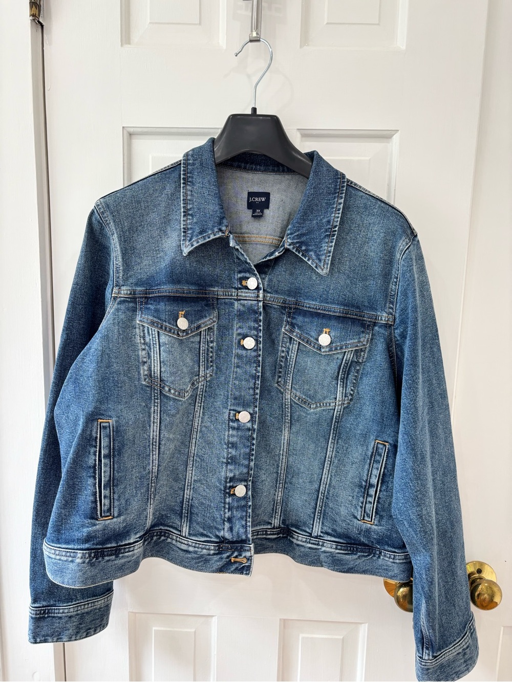 J. Crew Medium Wash Blue Denim Jacket